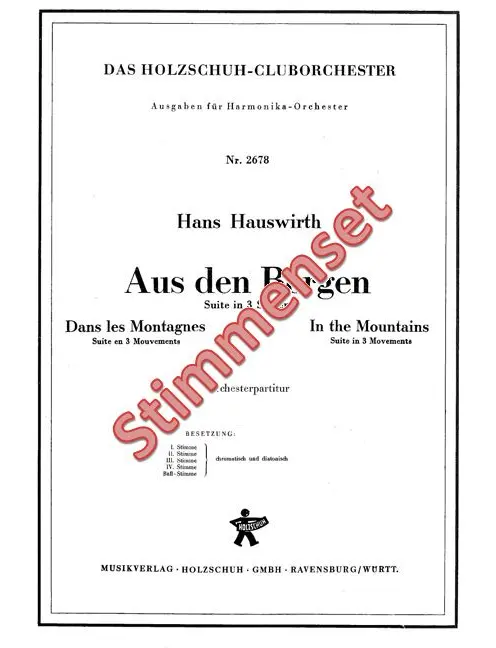 Aus den Bergen